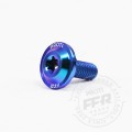 Proti Forged Titanium For Front Wheel Brake Disc Cover (Carbon) for the BMW M1000RR (2024+)